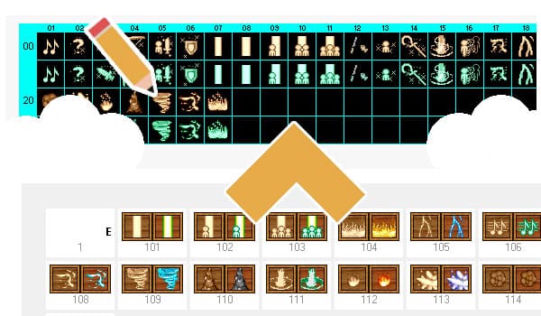 Screenshot from the dev post