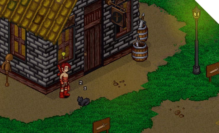 Screenshot from the dev post