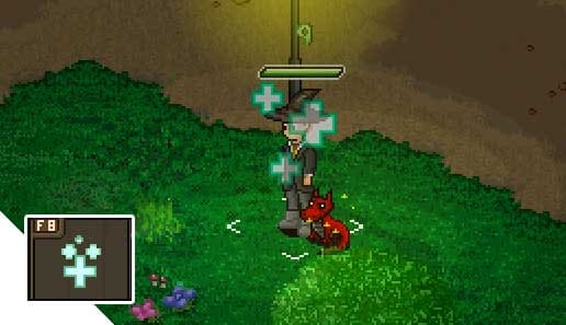 Screenshot from the dev post