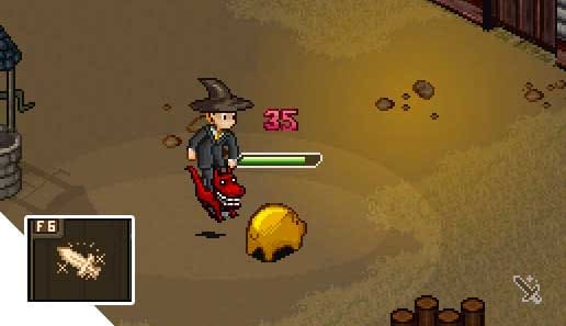 Screenshot from the dev post