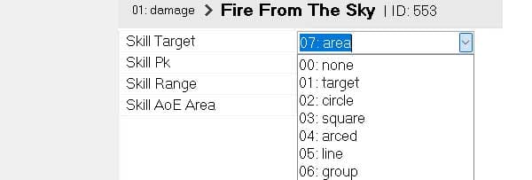 Screenshot from the dev post