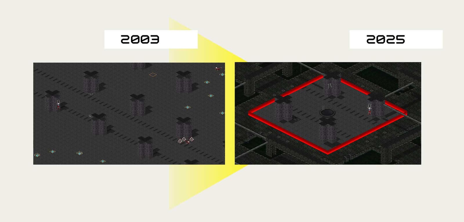 Screenshot from the dev post