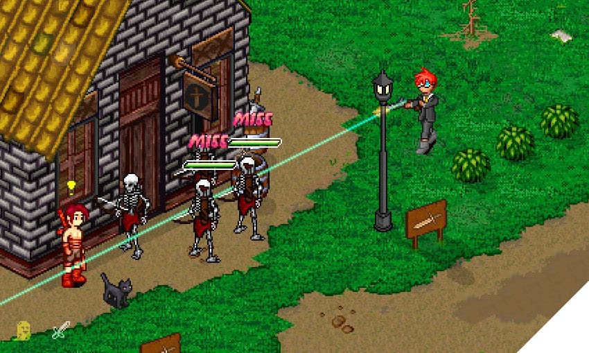 Screenshot from the dev post