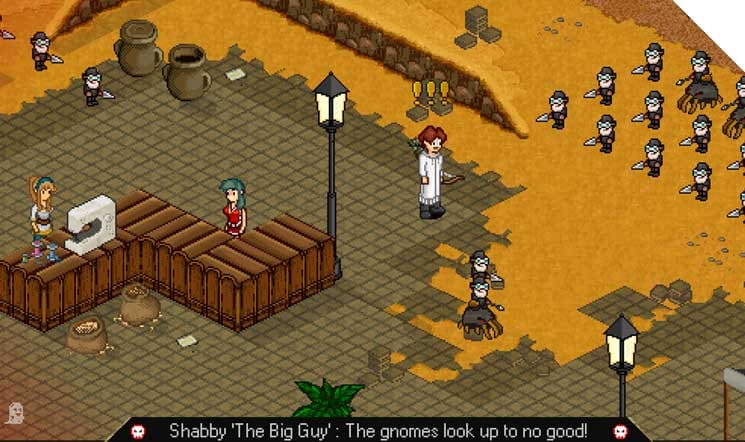 Screenshot from the dev post