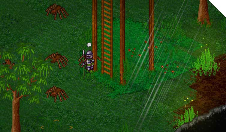 Screenshot from the dev post