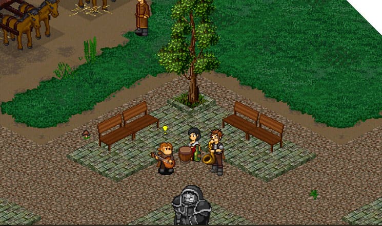 Screenshot from the dev post