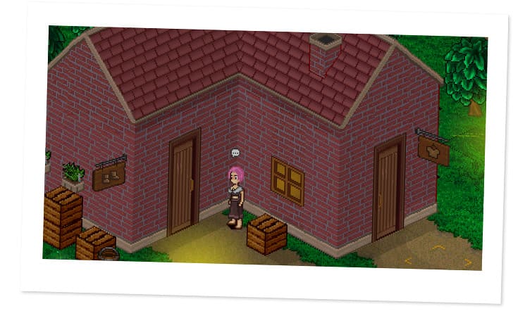 Screenshot from the dev post