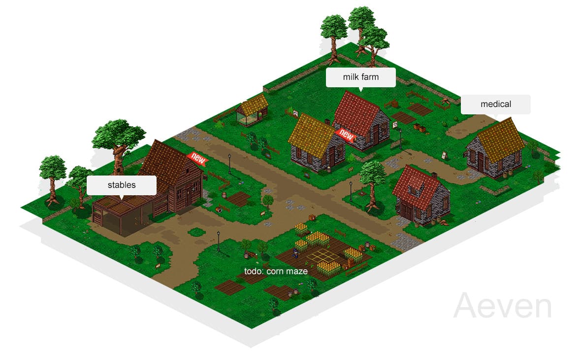 Screenshot from the dev post