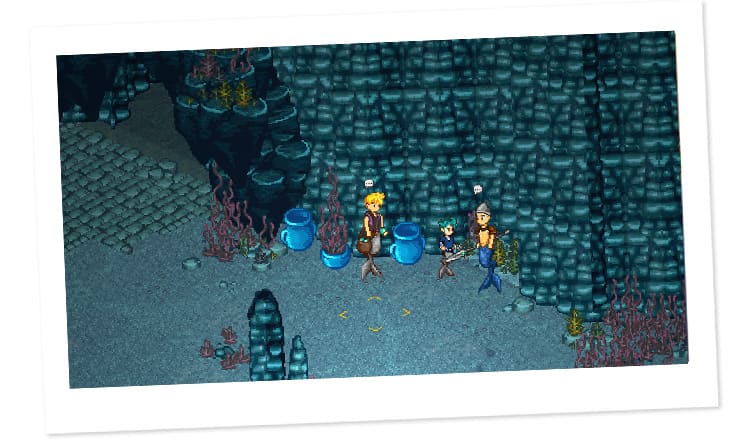 Screenshot from the dev post