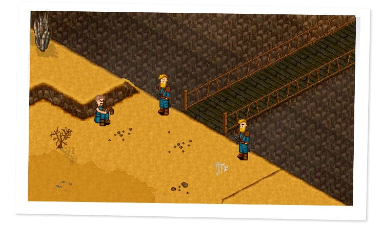 Screenshot from the dev post