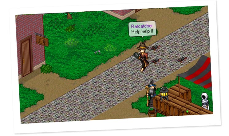 Screenshot from the dev post