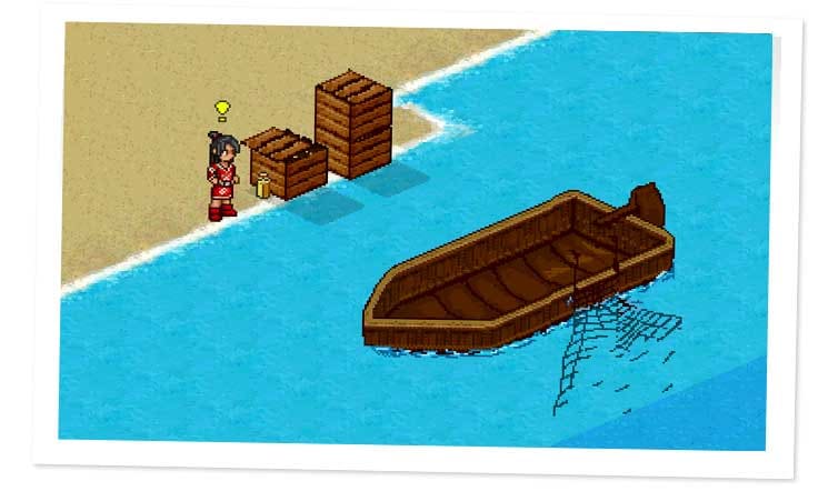 Screenshot from the dev post