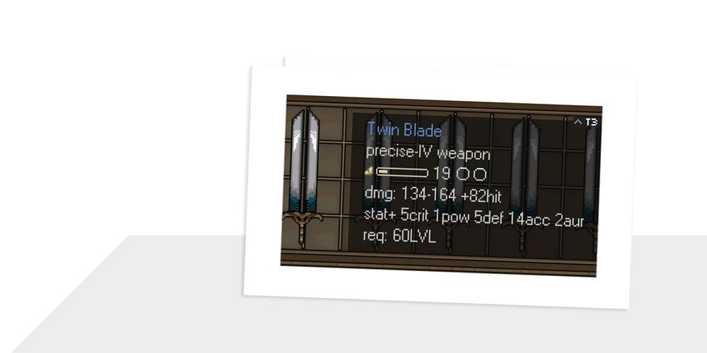 Screenshot from the dev post