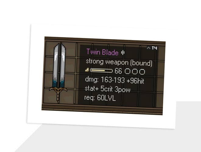 Screenshot from the dev post