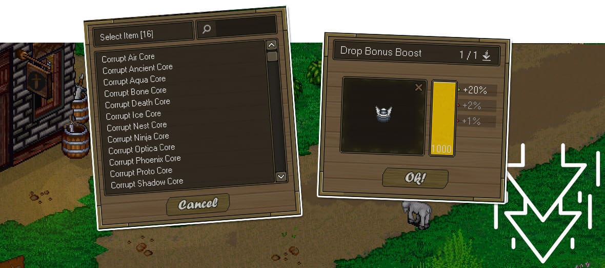 Screenshot from the dev post