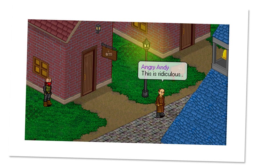 Screenshot from the dev post