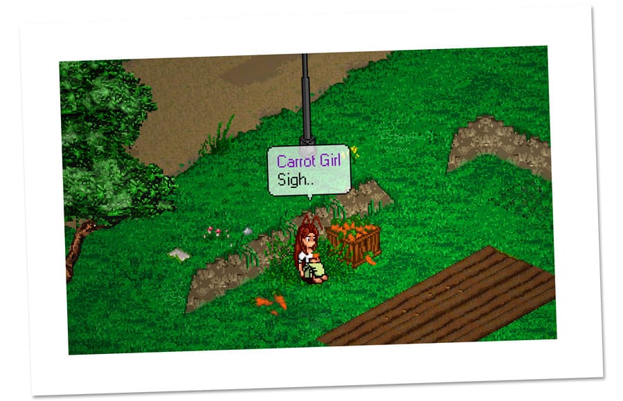 Screenshot from the dev post