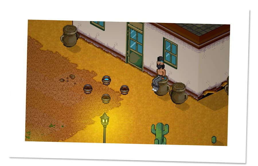 Screenshot from the dev post