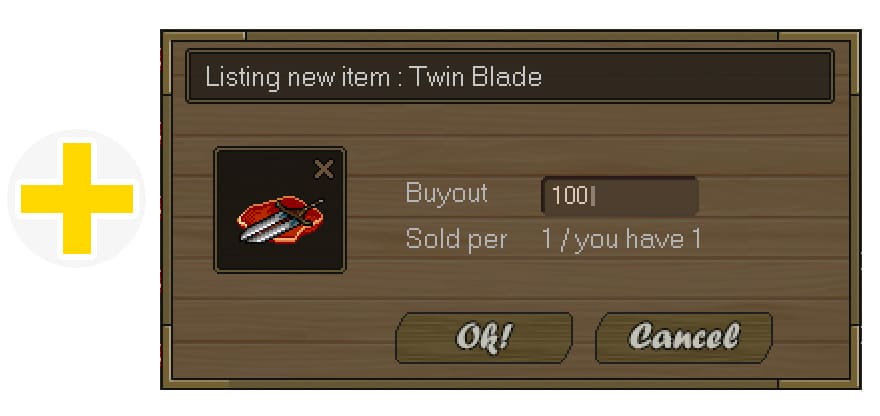 Screenshot from the dev post