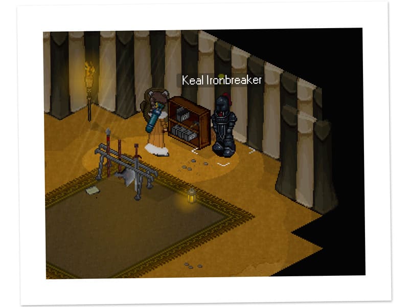 Screenshot from the dev post