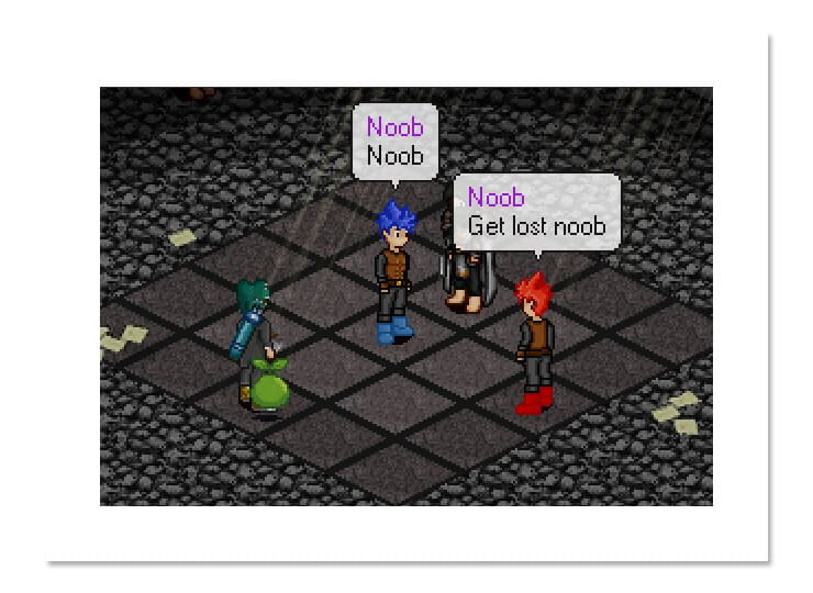 Screenshot from the dev post