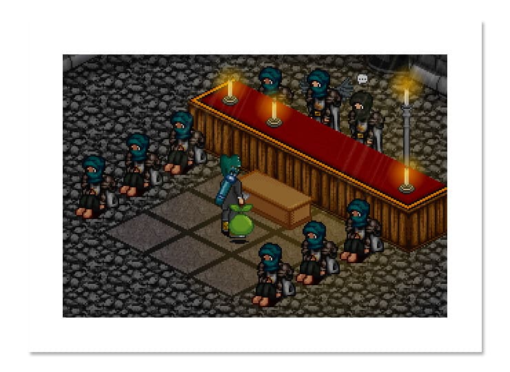 Screenshot from the dev post