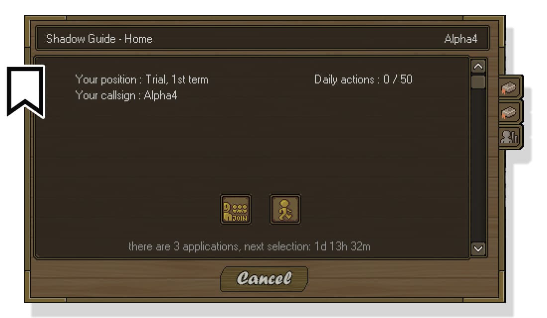 Screenshot from the dev post