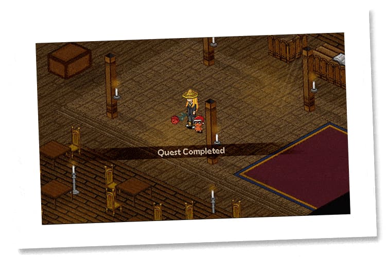Screenshot from the dev post