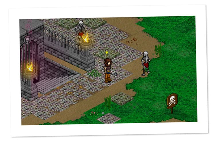 Screenshot from the dev post