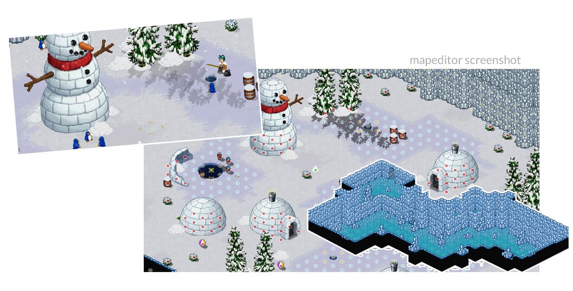 Screenshot from the dev post
