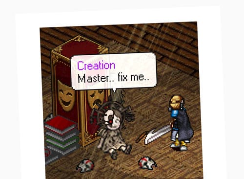 Screenshot from the dev post