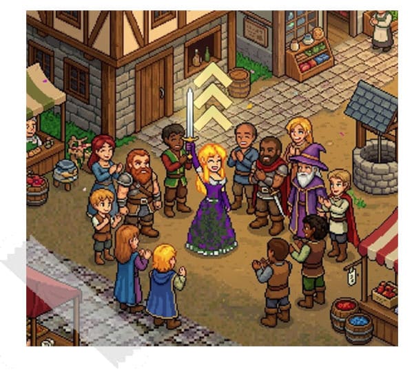 Screenshot from the dev post