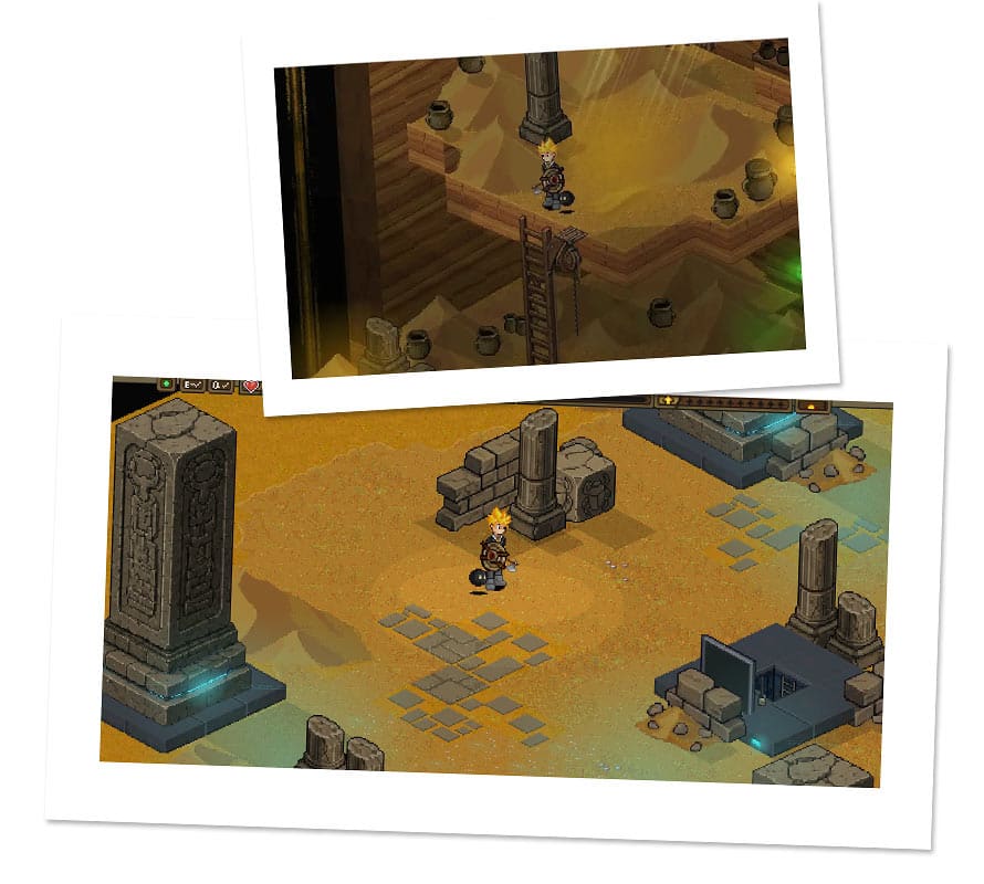 Screenshot from the dev post