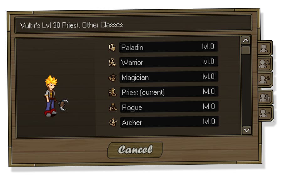 Screenshot from the dev post