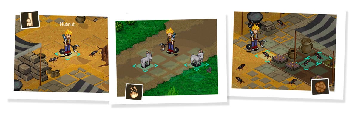 Screenshot from the dev post