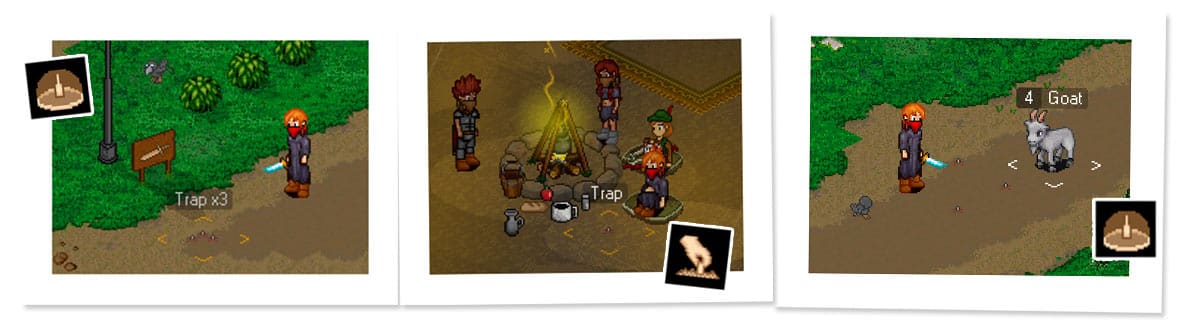 Screenshot from the dev post