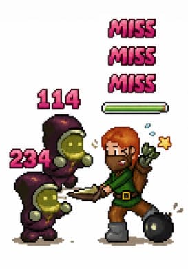 Screenshot from the dev post