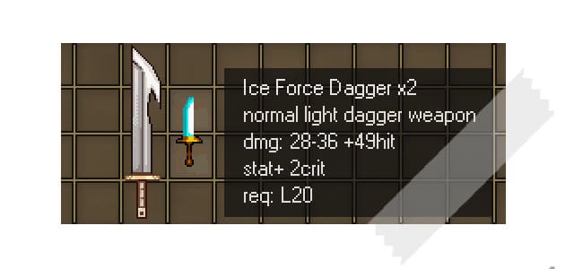 Screenshot from the dev post